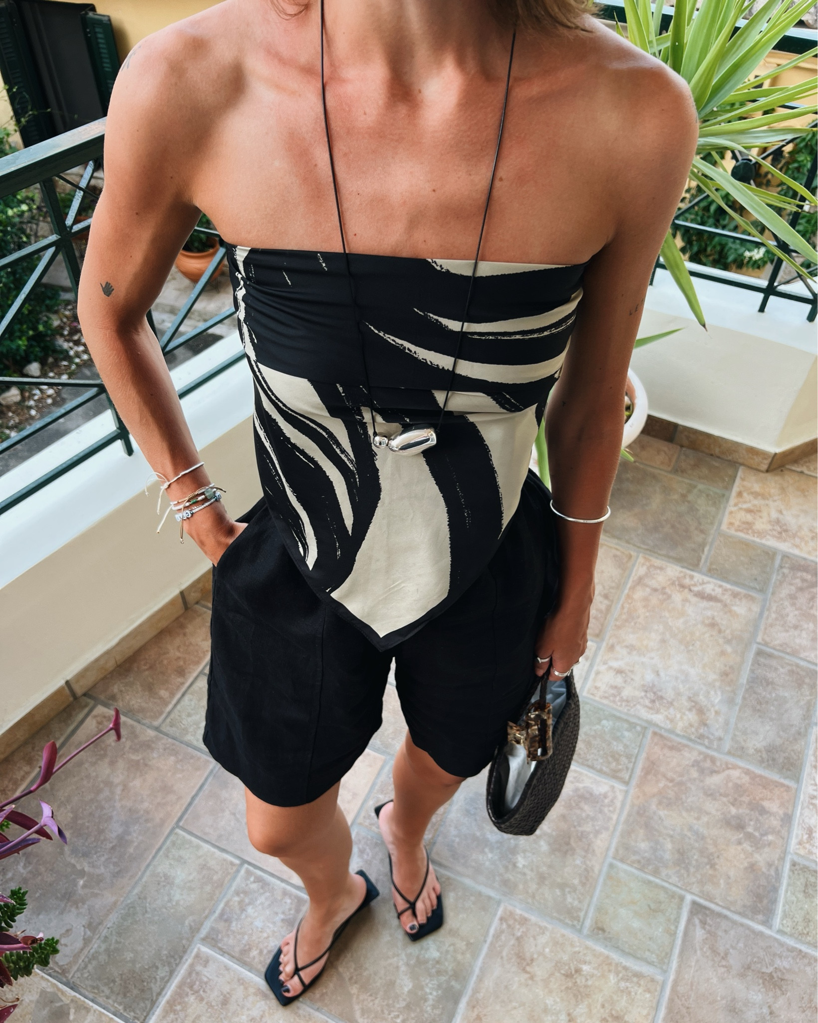 A simple summer look 🫶🏻 loving styling scarfs at the moment, so easy to add a wee elevated touch 🤍 

#LTKsummer #LTKeurope #LTKstyletip