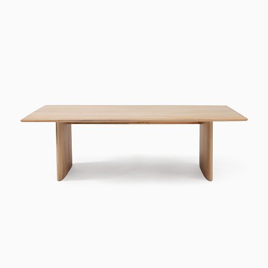 Anton Solid Wood Coffee Table - Rectangle | West Elm (US)