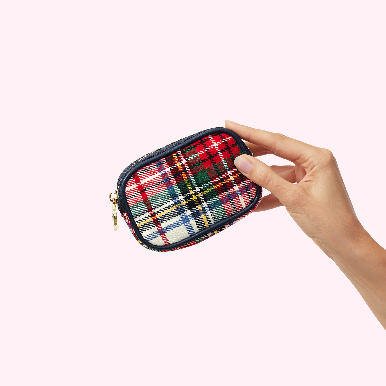 Plaid Flat Pouch | Personalized Pouch - Stoney Clover Lane | Stoney Clover Lane