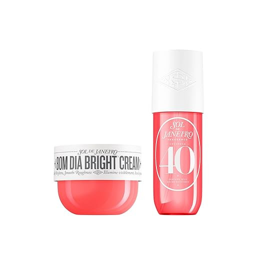 SOL DE JANEIRO Bom Dia Bright Body Cream with Vitamin C, 240ml with Cheirosa '40 Hair & Body Frag... | Amazon (US)