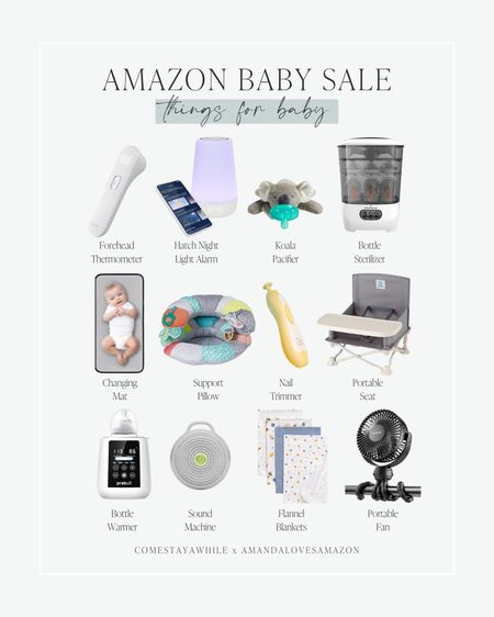 All the things you need for your baby from the Amazon Baby Sale! Necessities for baby. Items to help with baby development. Nursery items for baby. 

#LTKsalealert #LTKbaby #LTKfamily