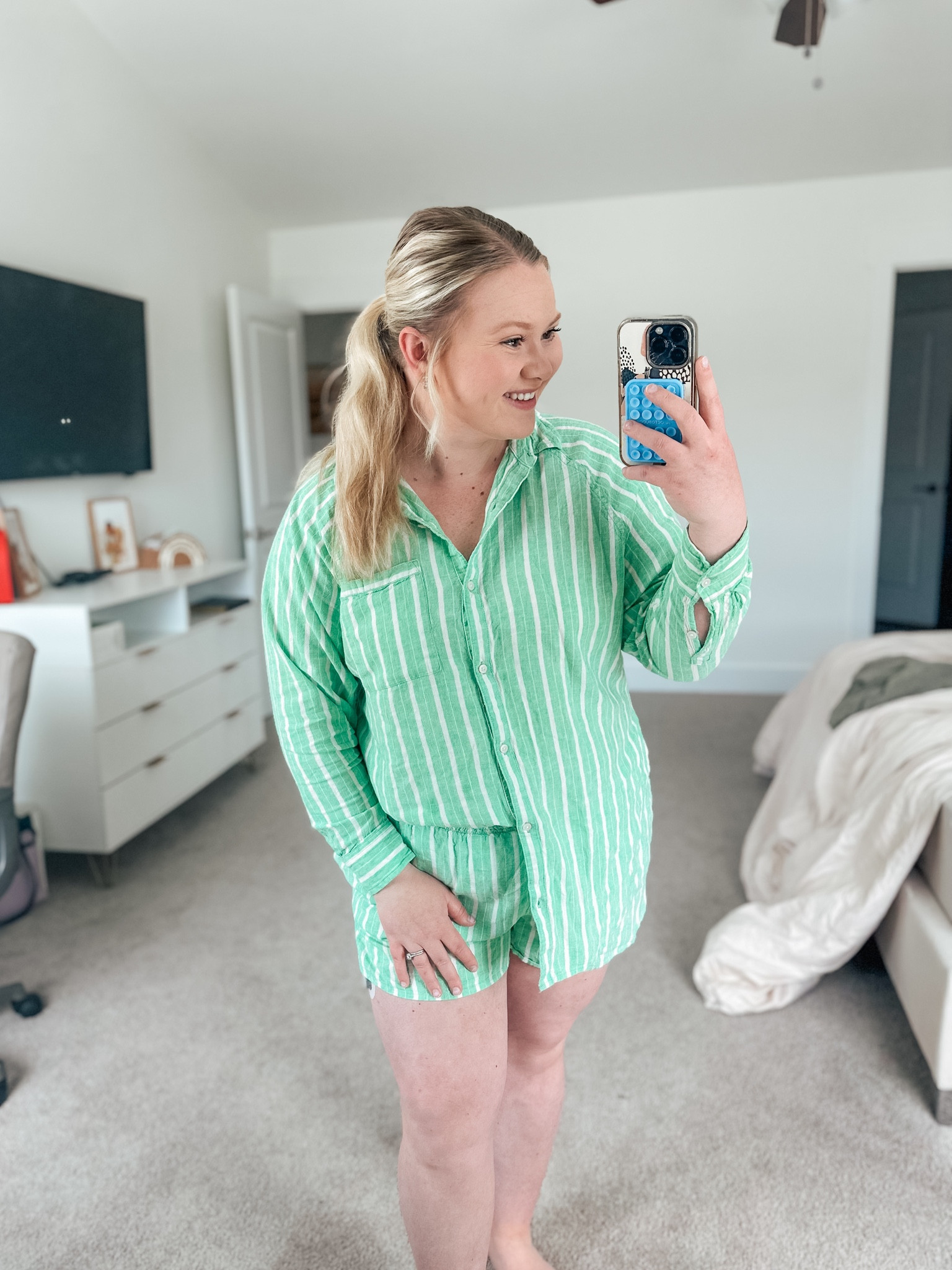 Summer matching set from aerie 
Size medium in both 

#LTKbump #LTKmidsize #LTKSeasonal