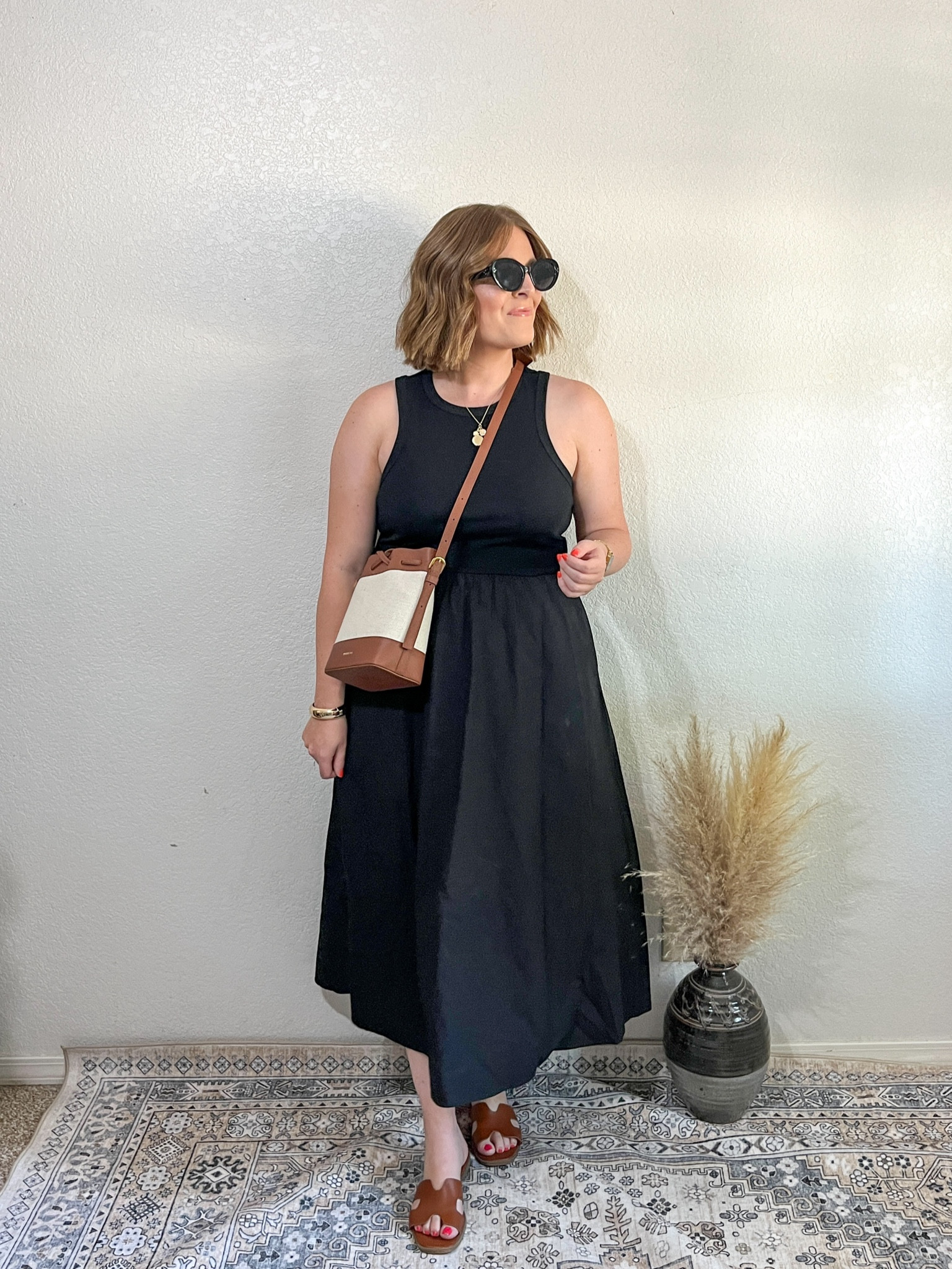 and it has pockets 🖤 mixed media tank dresses have quickly become my favorite style! This is one worth grabbing in multiple colors 👌🏻 

#LTKFindsUnder50 #LTKMidsize