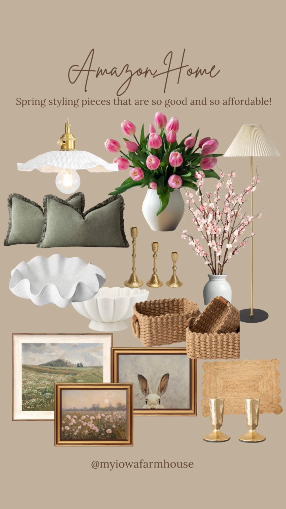 Shop these spring styling pieces at Amazon. All of them are perfect for spring and they are all super affordable! Amazon home decor. ￼

#LTKSaleAlert #LTKHome