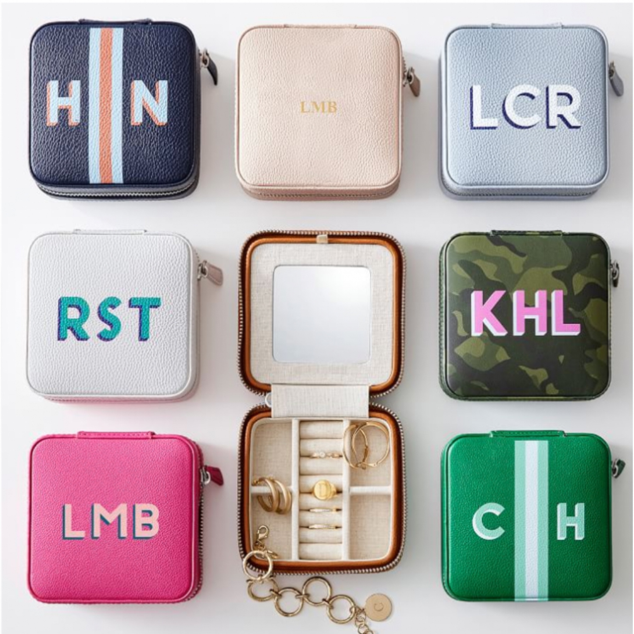 Mark and graham sale happening now. Travel jewelry cases on sale for 25% off. Cute gifts for friends. Travel accessories. Vacation must haves. Spring break outfits. Spring break vacation. Summer travel outfits. Cute luggage. Cute travel bag. Monogram gifts. Monogram travel. 

#LTKtravel #LTKSale #LTKunder100