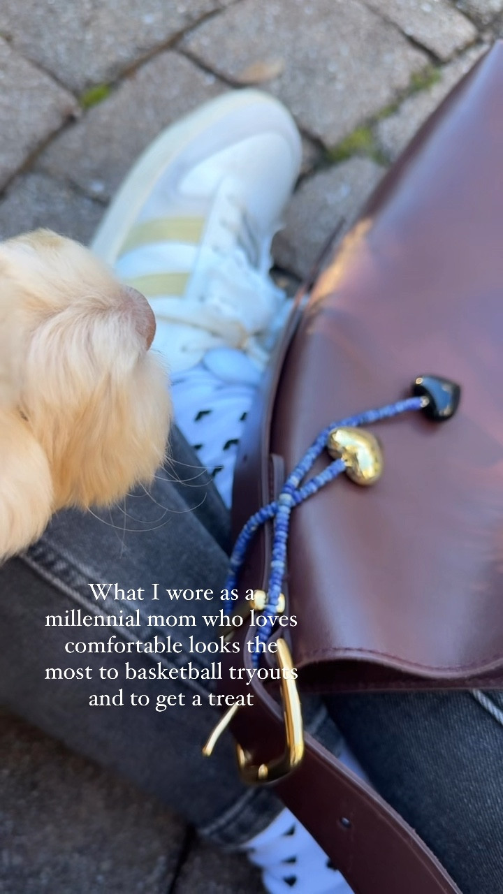 

So many things I love about this cozy look - this sweater is part of a set and so cozy, I now want it in more colors. I love that it’s oversized, just really comfortable and cute. 

I’ve had this denim for years, and it’s a go to. Really comfortable and fun to style with new heart socks. And also my super comfy golas that I put the bows on. And you know I love alllll the hearts, so added on this cute bag charm to this bag that has been a bestseller in my LTK shop

🎀You can find all my looks on @shop.ltk 
🎀What I Share - cute, comfortable clothes to help you feel confident in your everyday style

On this account you’ll find tips for styling- Mom style, casual style, winter outfits, cozy loungewear travel outfits, work wear, winter capsules ,mom outfits, neutral fashion,vacation outfits, dresses, trench coats, rainy day style,White jeans, wide leg jeans, baggy jeans, jeans, denim, French style, wedding guest dresses, date night outfit, mesh shoes, summer dresses, fall denim , black dresses, Amazon dresses, Amazon finds, matching sets, sneakers, linen dresses, linen outfits, vacation dresses, target hauls

#LTKSeasonal #LTKFindsUnder100 #LTKFindsUnder50