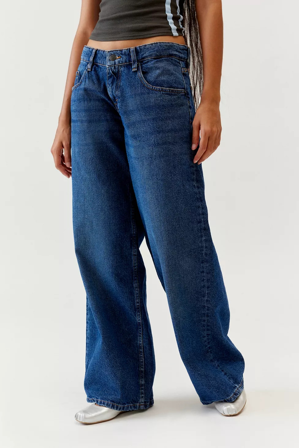 Motel Roomy Extra Wide Low Rise Jean | Urban Outfitters (US and RoW)