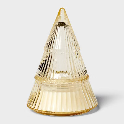 2 Wick Figural Tree Glass Jar Candle - Threshold™ | Target