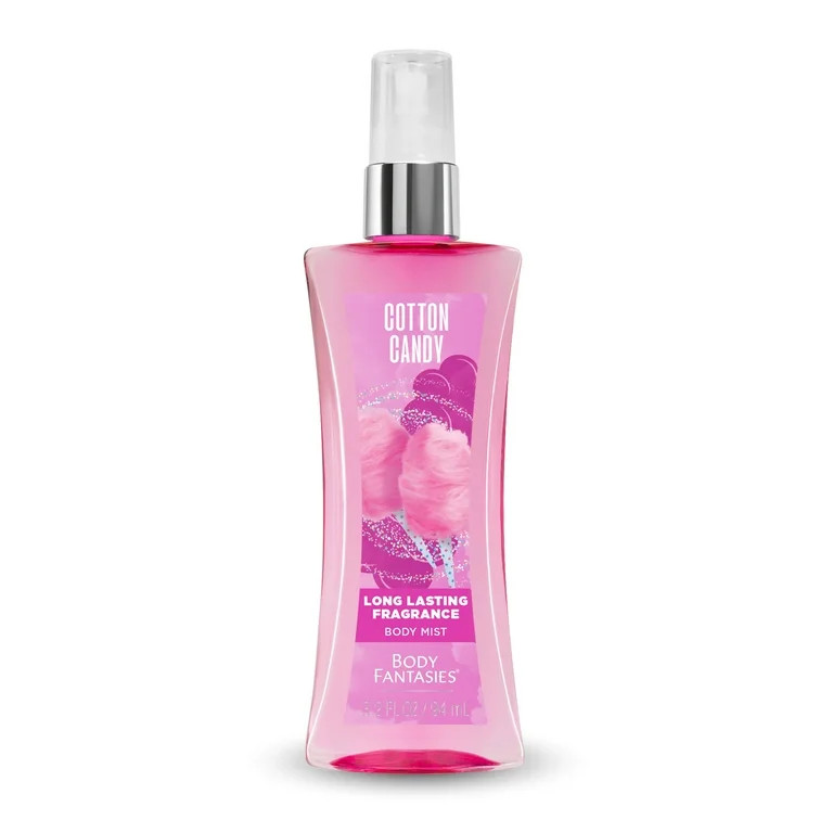 Body Fantasies Cotton Candy Body Spray for Women, 3.2 fl oz | Walmart (US)