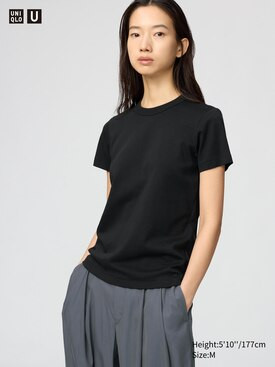 WOMEN'S UNIQLO U 100% COTTON CREW NECK T-SHIRT | UNIQLO AU | Uniqlo Australia