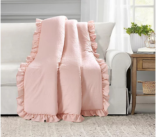 Reyna 50"x60" Throw by Lush Decor | QVC