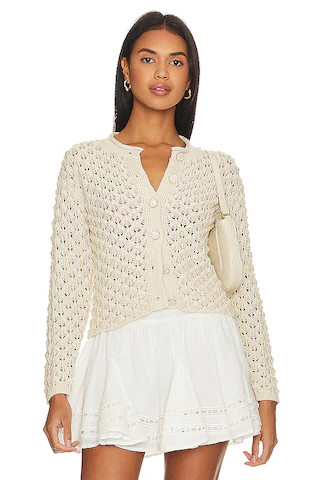 HEARTLOOM Francie Cardigan in Ivory from Revolve.com | Revolve Clothing (Global)