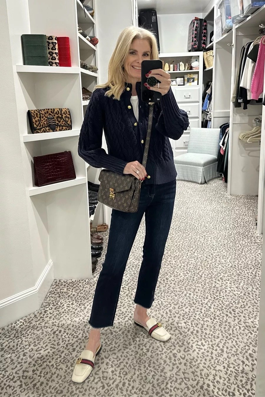 The perfect cable knit cardigan for spring! Size S

#LTKootd #LTKSeasonal #LTKOver40