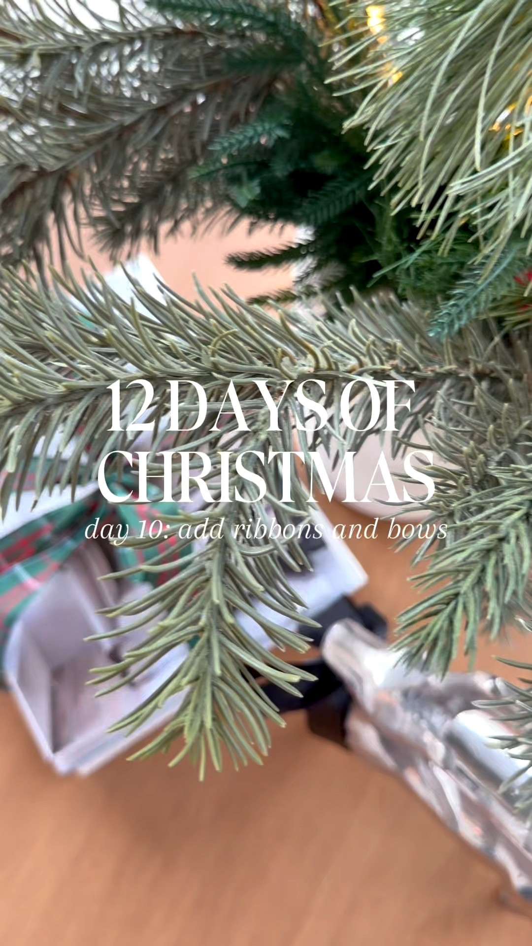 Happy Day 10 of Christmas!! Today’s tip is to add ribbons and bows to make your home feel even more festive! 

#LTKHome #LTKSeasonal #LTKHoliday