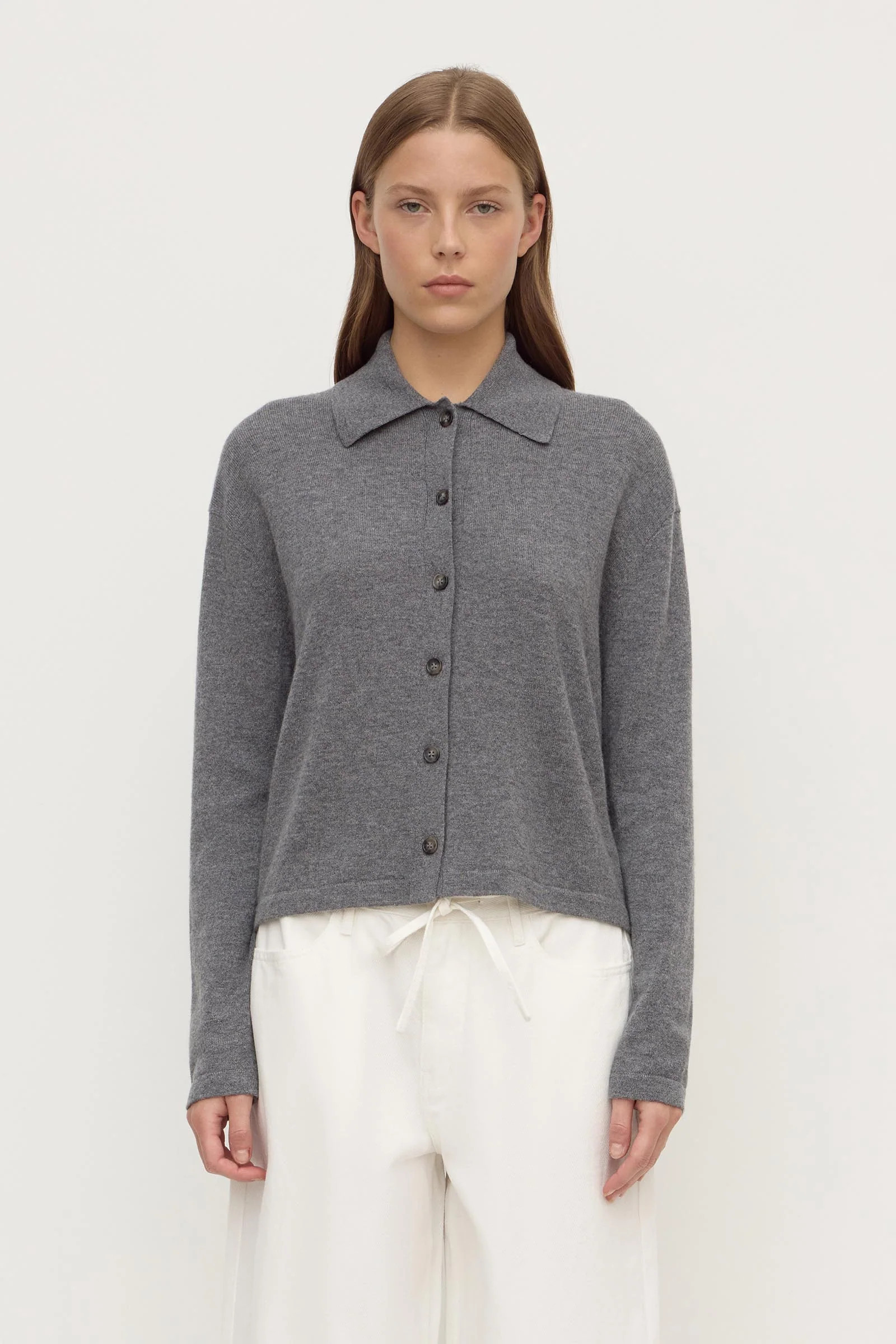 Wool Cashmere Knit Cardigan | Assembly Label