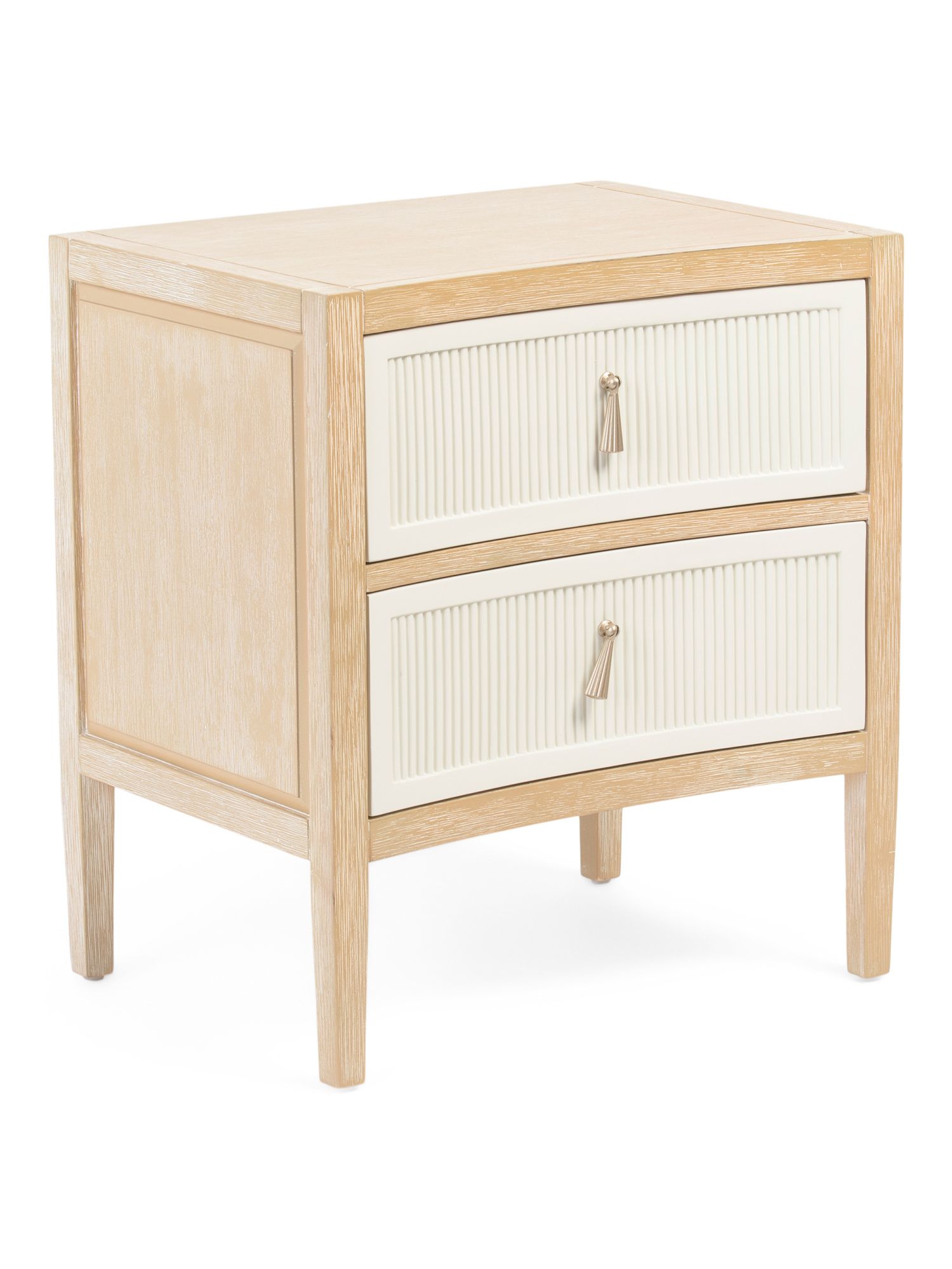 22in Two Drawer Fallon Side Table | Bedroom | Marshalls | Marshalls