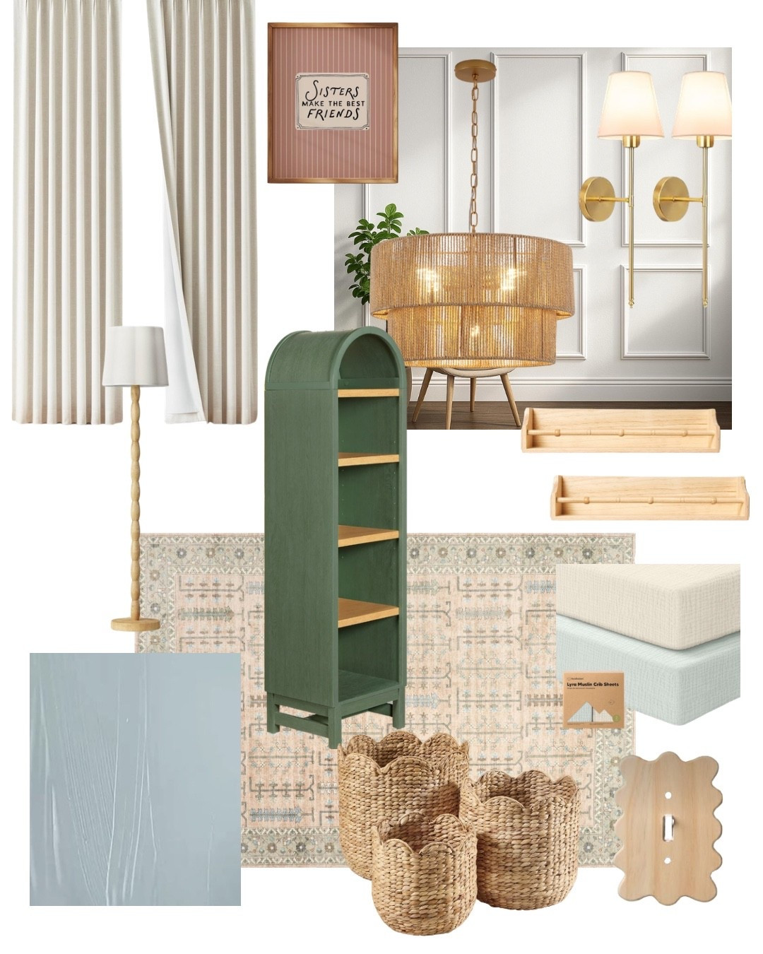 Baby girl nursery. Affordable yet beautiful design. Love all the colors! 🥰

#LTKBaby #LTKHome #LTKKids