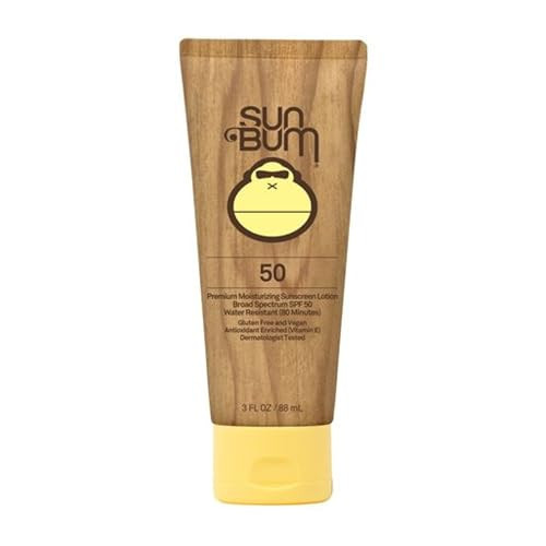 Sun Bum Original SPF 50 Sunscreen Body Lotion - Broad Spectrum Moisturizing Sunscreen with Vitamin E - Hawaii 104 Act Compliant (Made without Octinoxate & Oxybenzone) - Travel Friendly - 3 oz | Amazon (US)