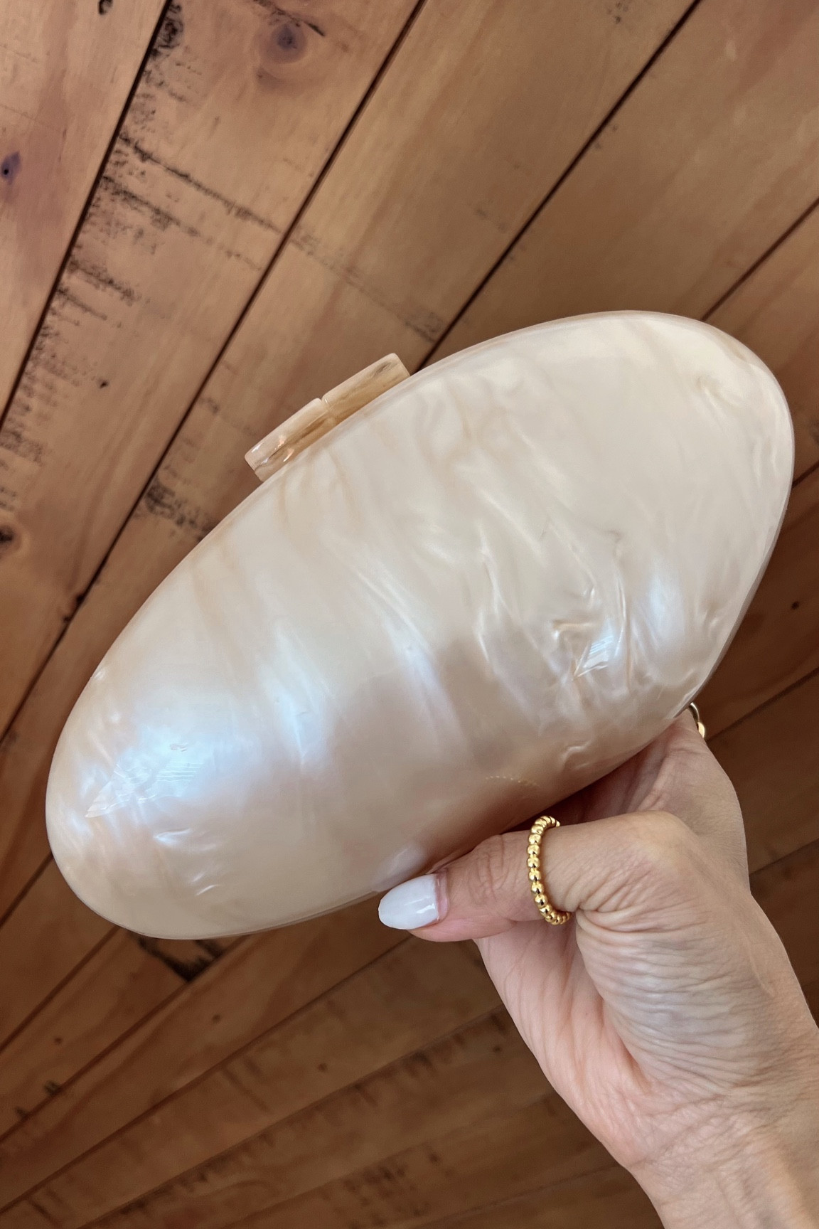 An exquisite clutch bag made of mother of Pearl for under $35! 

#LTKitbag #LTKstyletip #LTKunder50