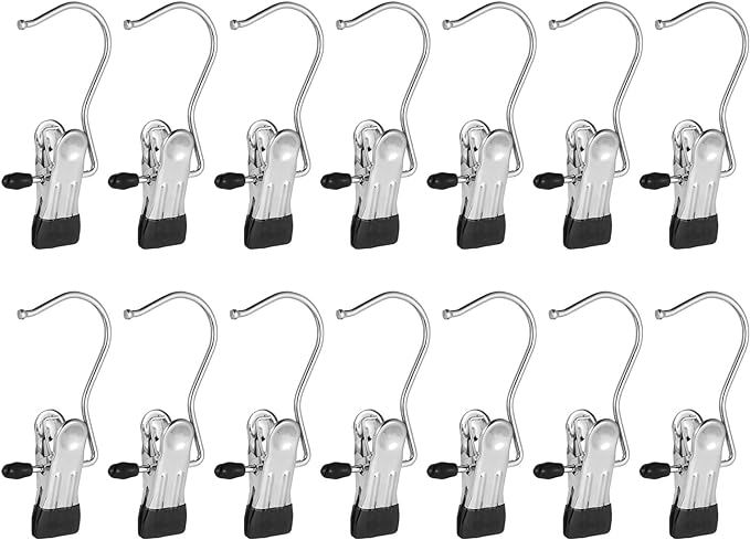 Frezon 15 Pack Boot Hanger Legging Organizer for Closet, Boot Holder, Hanging Clips, Portable Mul... | Amazon (US)