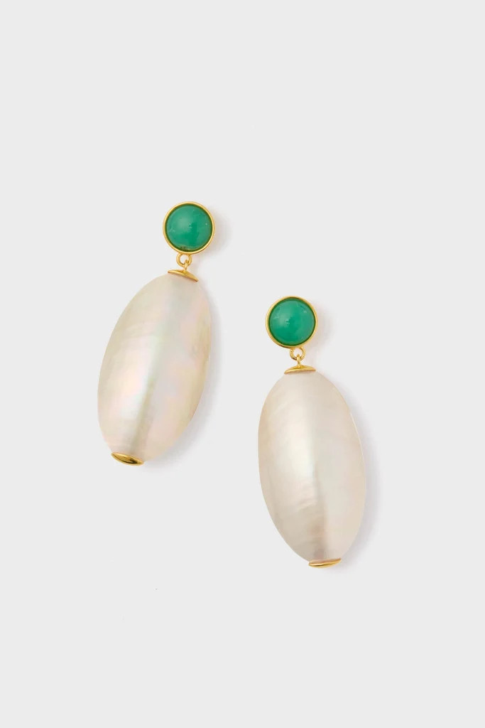 White Campana Earrings | Tuckernuck (US)