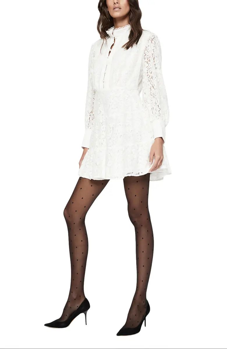 Bardot Cleo Long Sleeve Lace Minidress | Nordstrom | Nordstrom