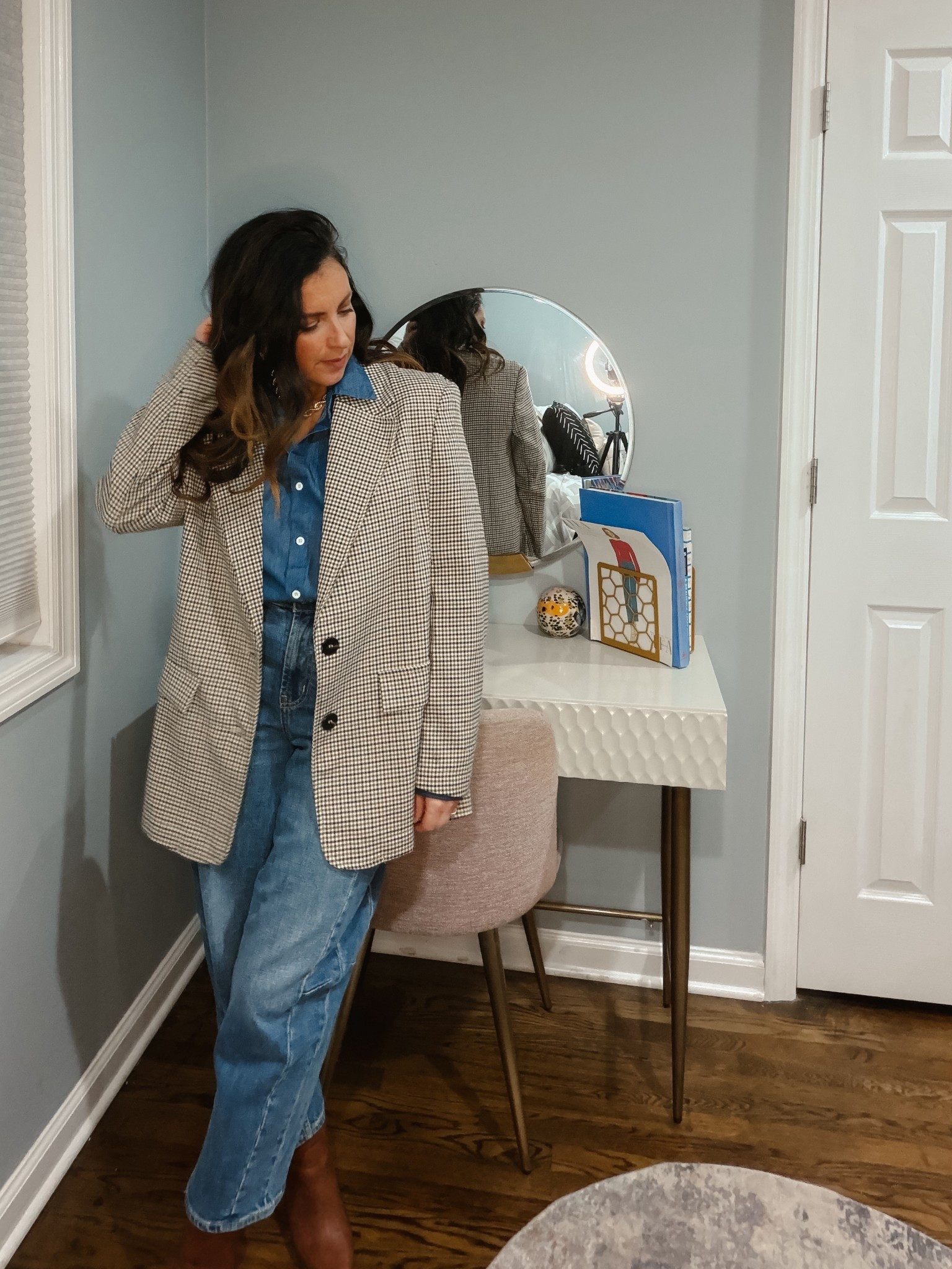 Denim duo doing the most.

#LTKOver40 #LTKootd #LTKFindsUnder100