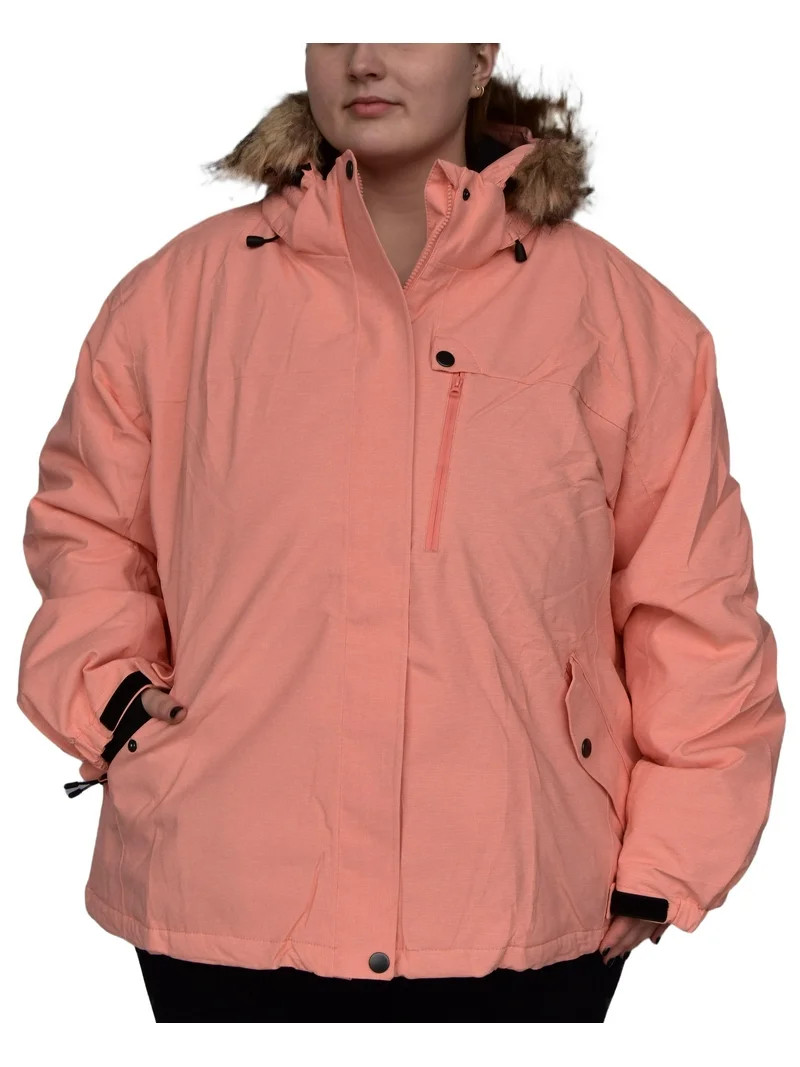 Snow Country Outerwear Women's Plus Size Fortress Ski Coat Jacket 1X-6X | Walmart (US)