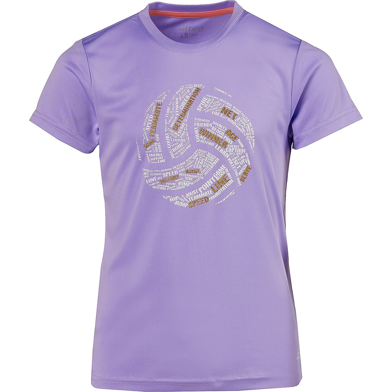 BCG Girls' Turbo Volleyball Graphic T-shirt | Academy Sports + Outdoors