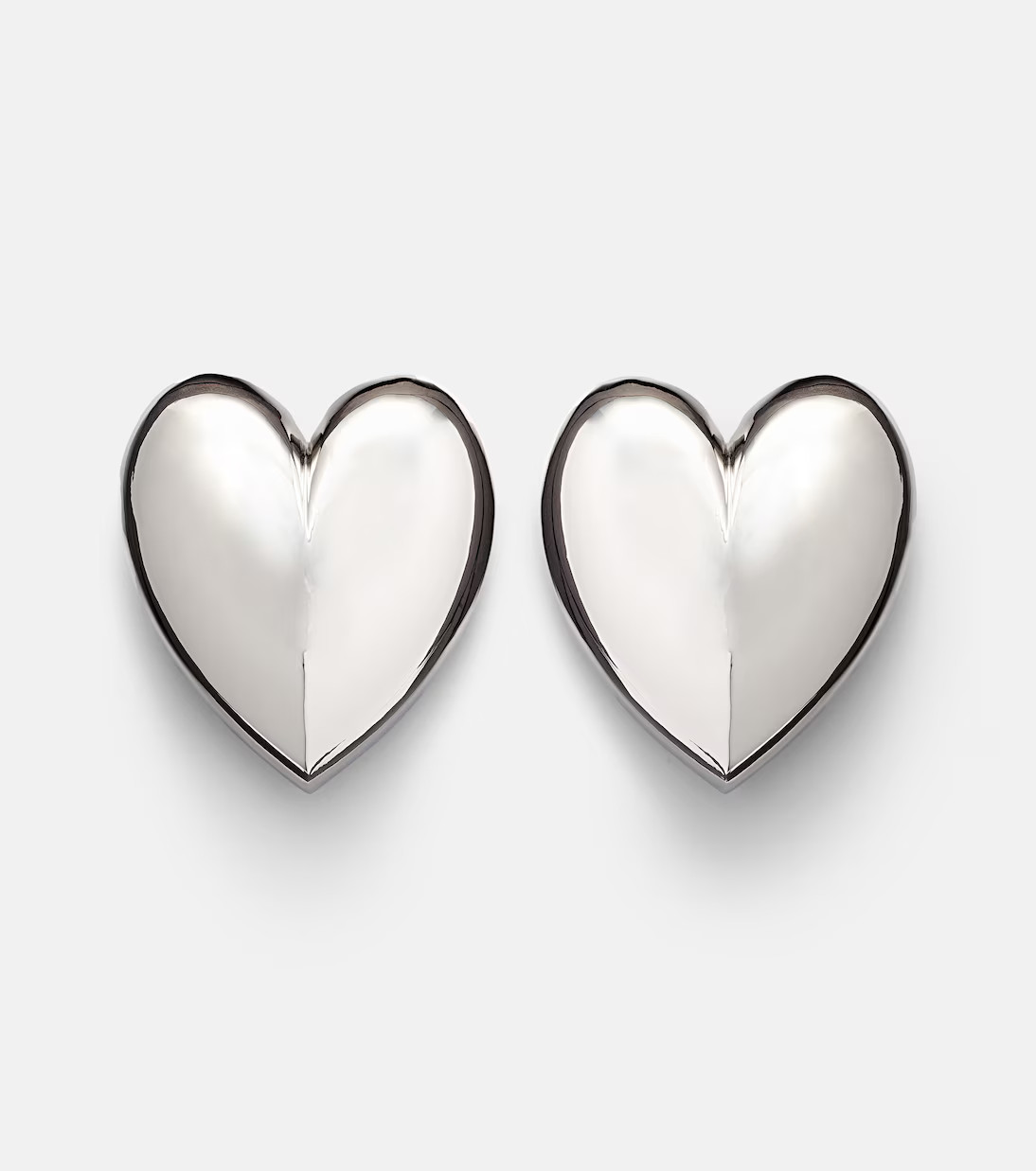 Puffy Heart 10kt gold-plated earrings | Mytheresa (INTL)