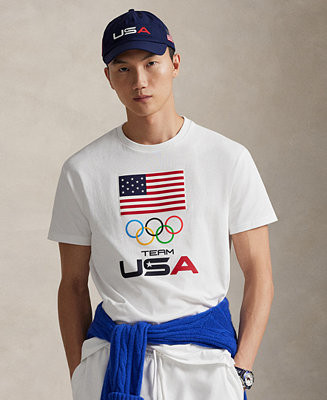Polo Ralph Lauren Men's Team USA Jersey Graphic T-Shirt - Macy's | Macy's