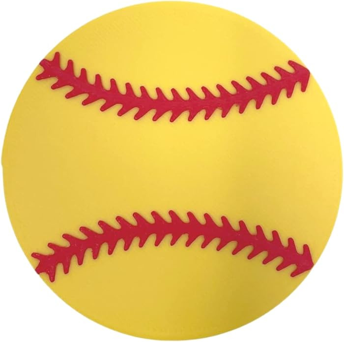 BAGLETS - Softball Ball Sport Charm - Decorative Charm Accessories Compatible with Bogg Bags, Sim... | Amazon (US)