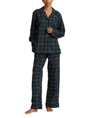 Polo Ralph Lauren Madison Notched Collar Pajama Set  | Bloomingdale's Women Sleepwear & Robes Paj... | Bloomingdale's (US)