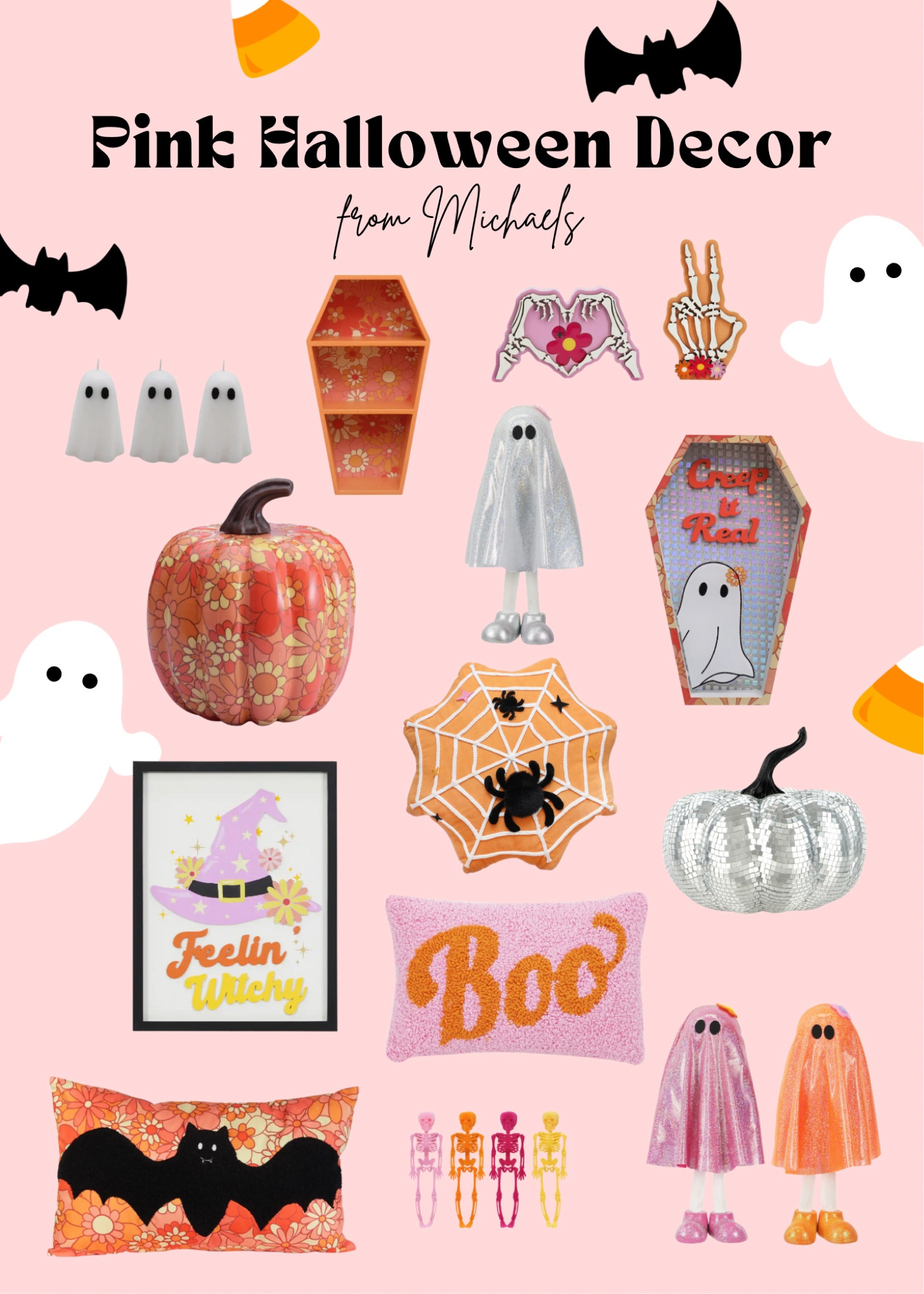 Pink groovy Halloween decor from Michael’s! 💕

#LTKSeasonal