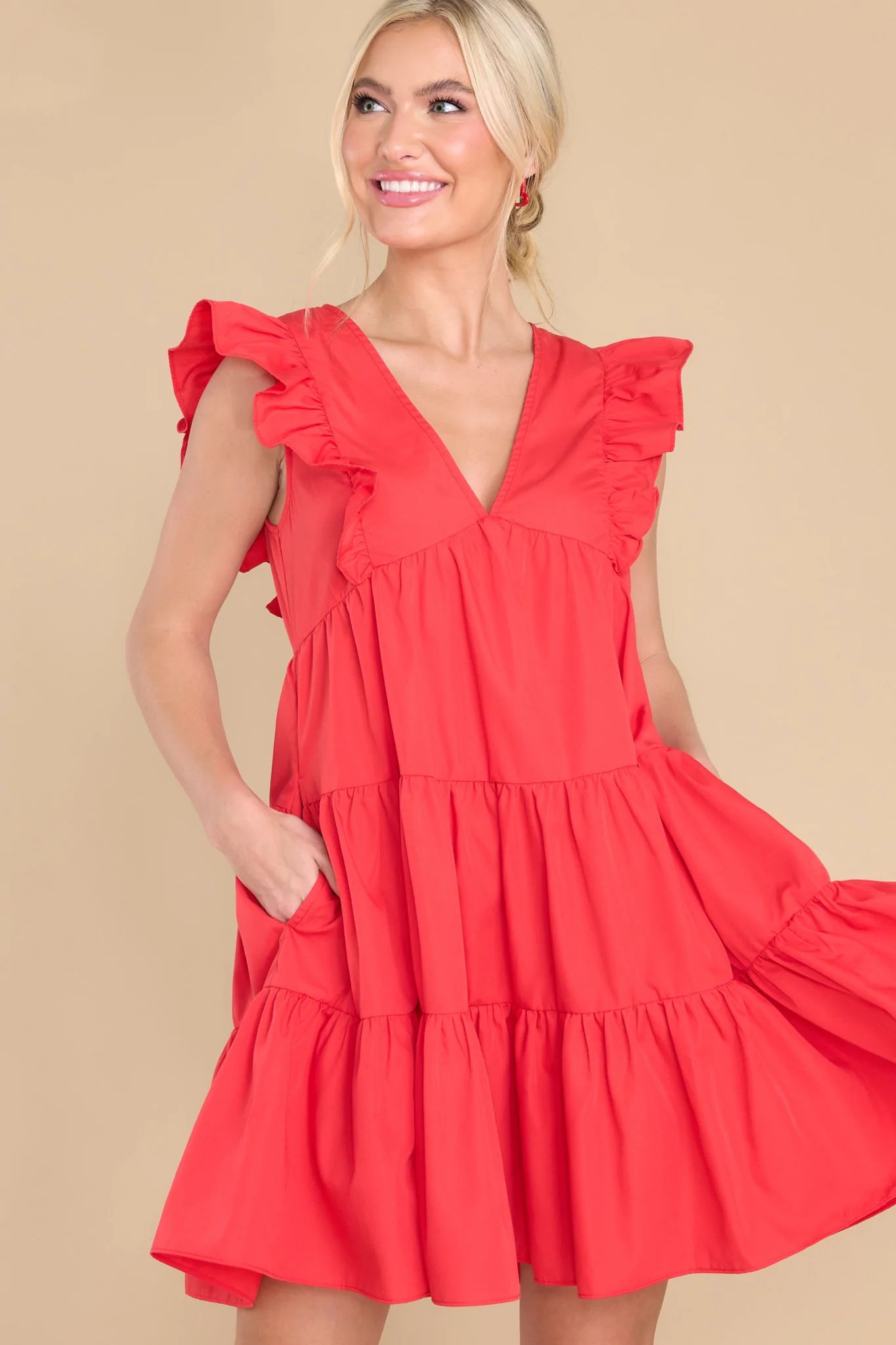 A Fiery Love Red Dress | Red Dress 