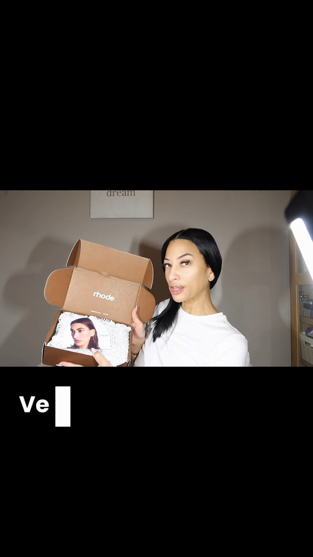 The aesthetics alone 🤍 🤎Unboxing a little @rhode delivery. 
 #aestheticunboxing
 #neutralaesthetic
 #rhodeunboxing @rhode skin

#LTKBeauty #LTKselfcare