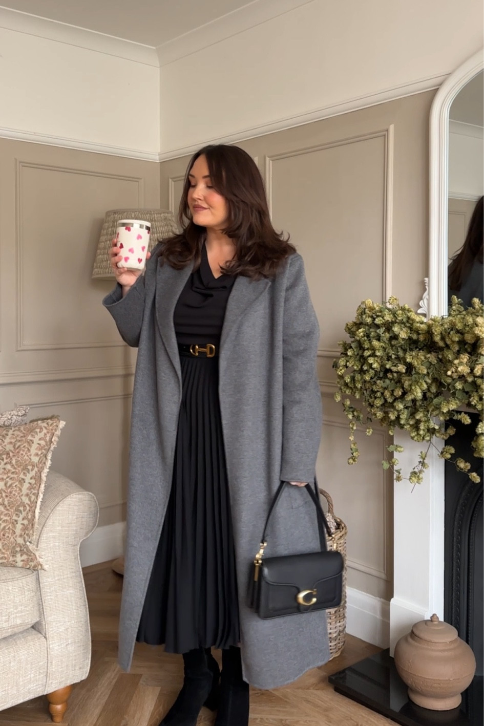 Todays monochrome outfit ♥️ perfect for winter and come spring  I'd ditch the coat and boots and opt for sunnies and sandals 

#LTKeurope #LTKuk #LTKFashionMonth