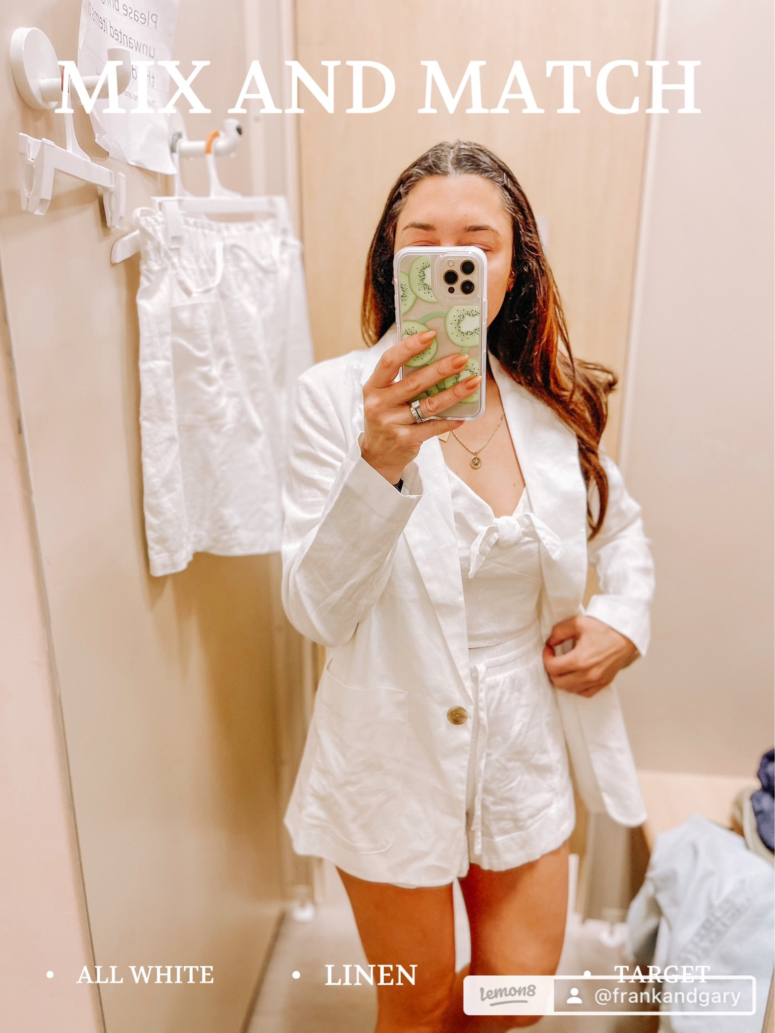 All white looks 👀
- wide leg high waisted linen pants
- Bermuda shorts
- blazer
- tie front tank
- fine hair Bobbie pins 
- tailored vest 
- natural sandals 
#target #ltkfind #ltkwedding #ltkseasonal 

#LTKunder50 #LTKunder100 #LTKsalealert