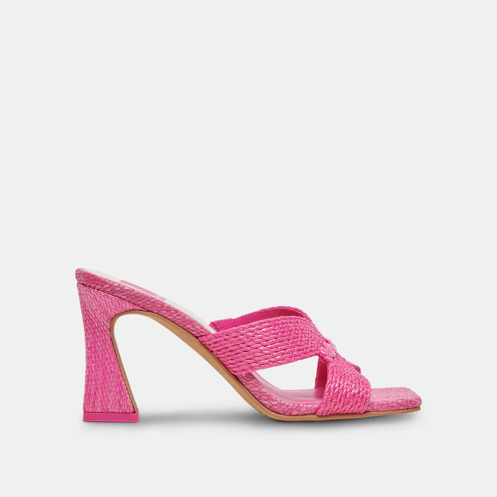 NITRO HEELS ORCHID RAFFIA | DolceVita.com