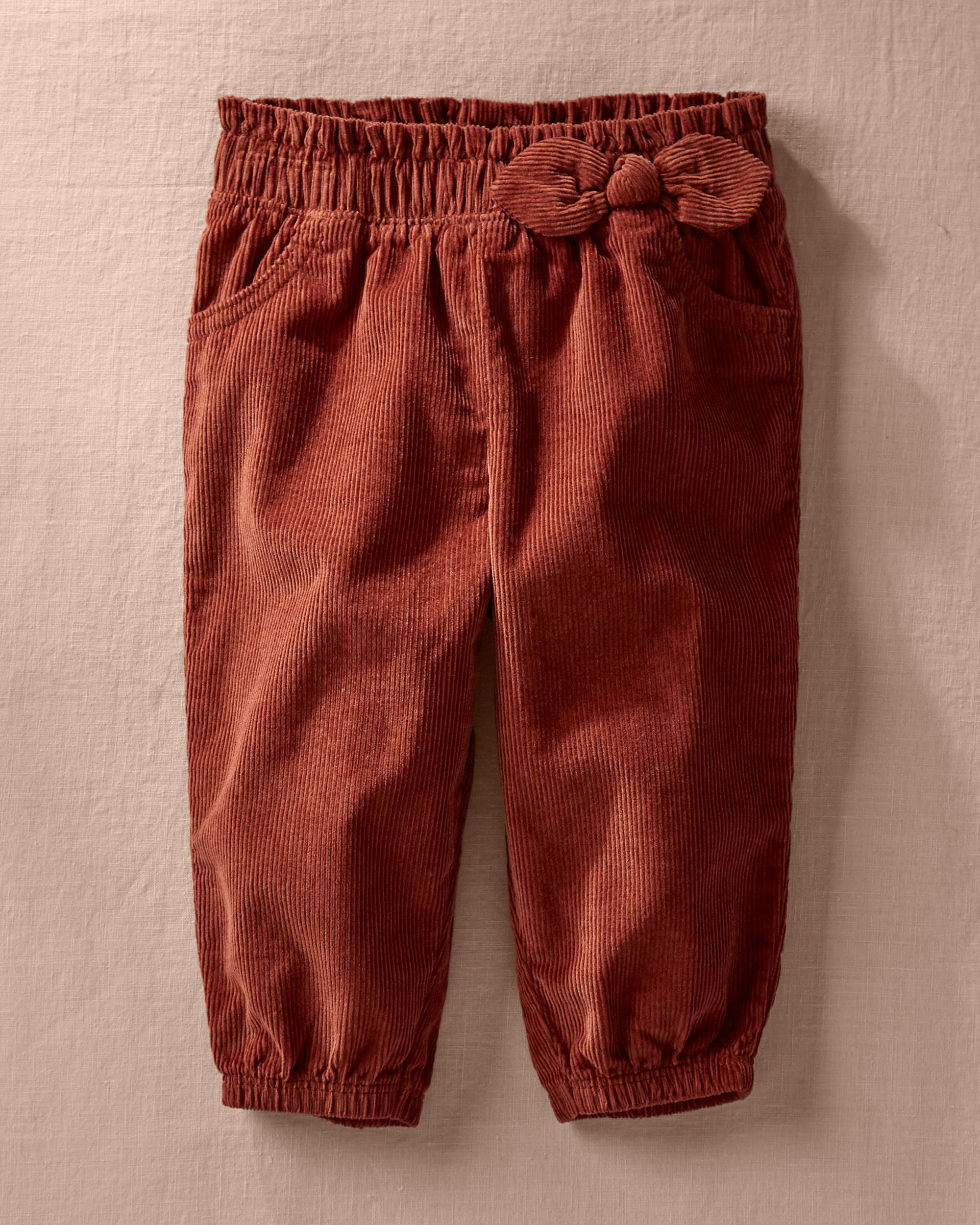 Corduroy Paper Bag Pants | Carter's