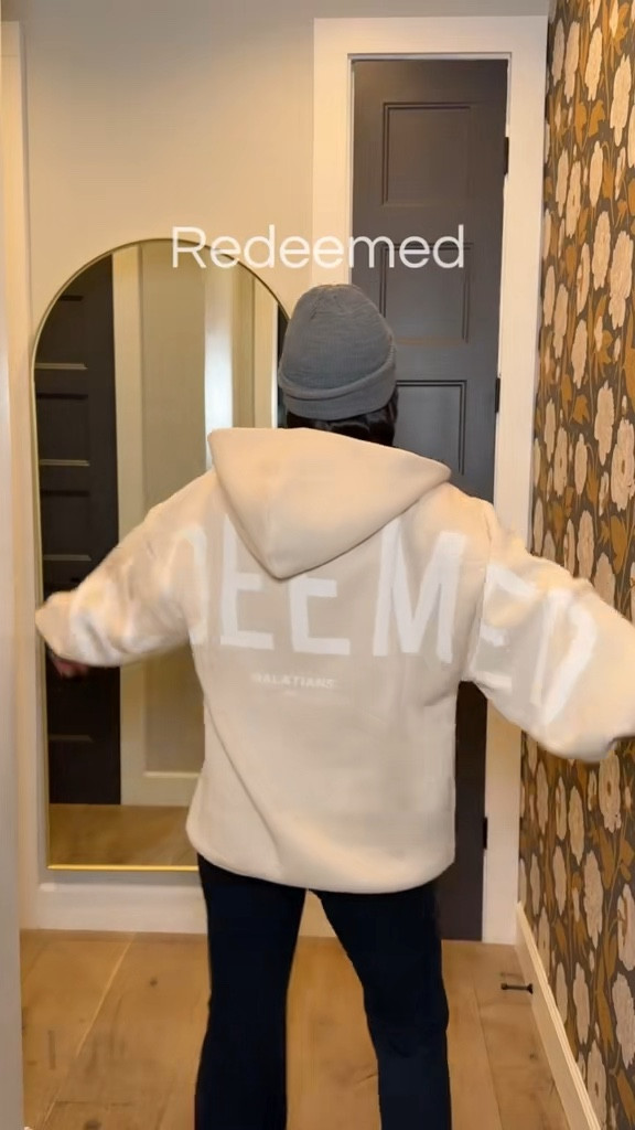 This hoodie is such a good everyday throw-on piece. I love the oversized fit, the faith message on the back, and how it still feels bold while being easy to style with leggings, denim, or lounge pants. #LTKStyle #LTKFinds #FaithBasedFashion 

#LTKActive #LTKmomlife #LTKootd