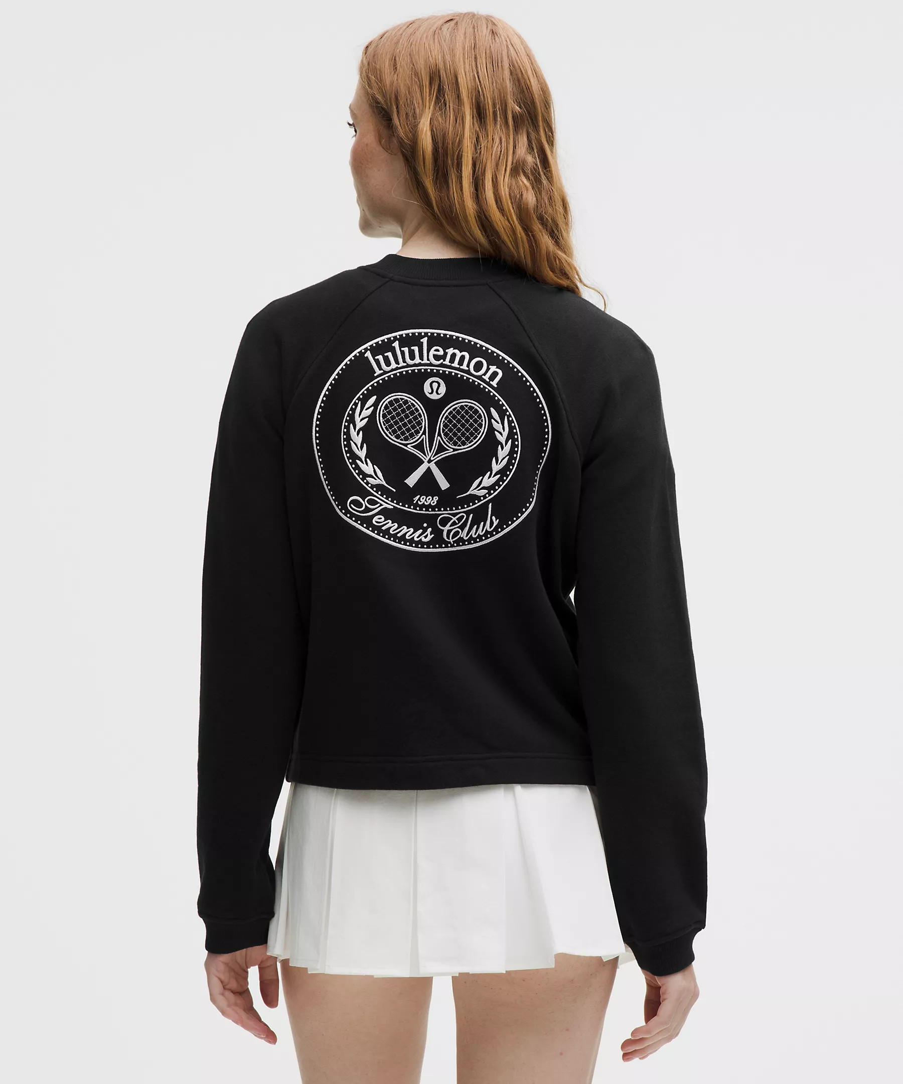 Cotton French Terry Crewneck Pullover *Tennis Club | Women's Sweaters | lululemon | Lululemon (US)