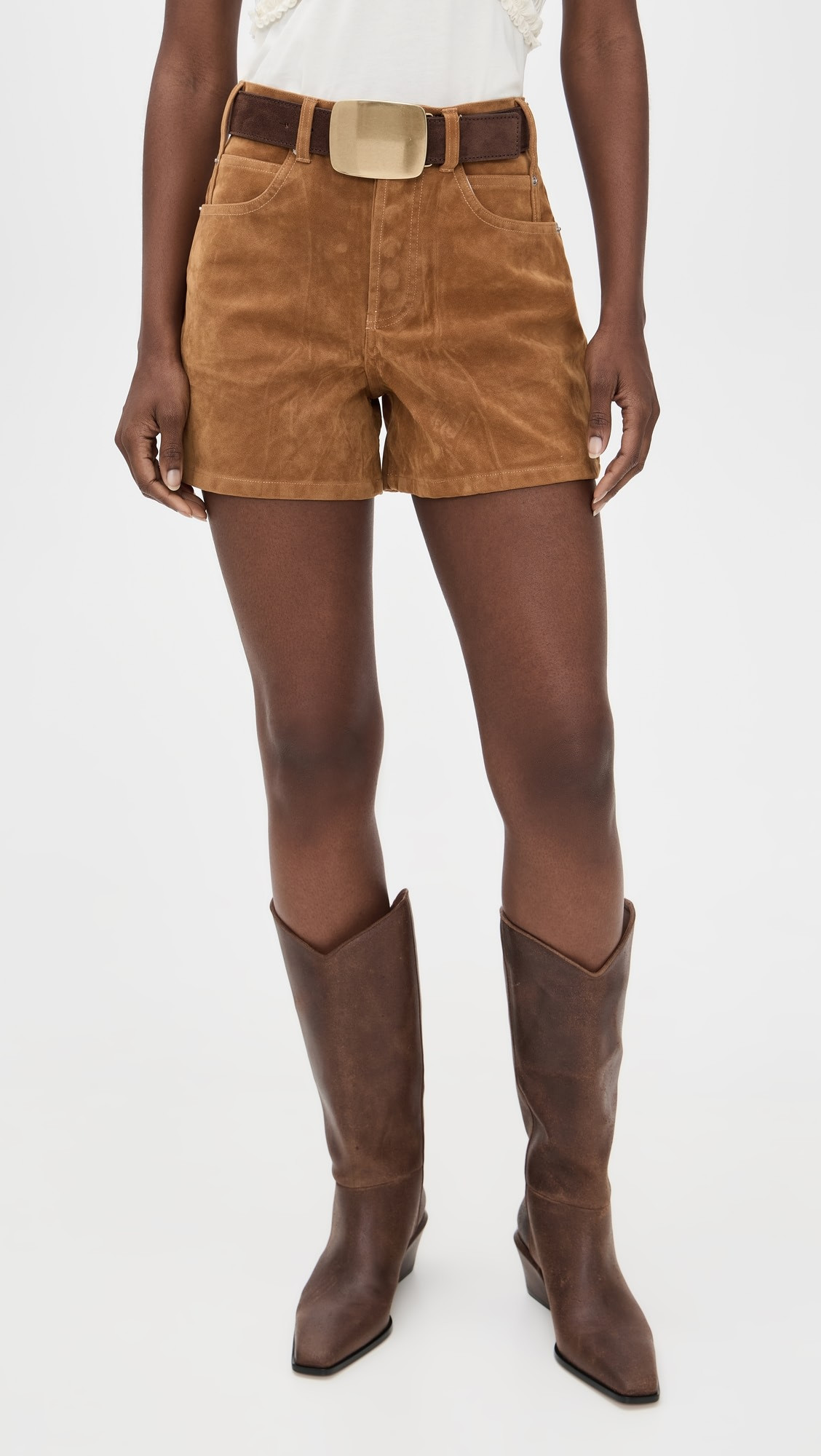 Free People Tippi Faux Suede Shorts | Shopbop | Shopbop