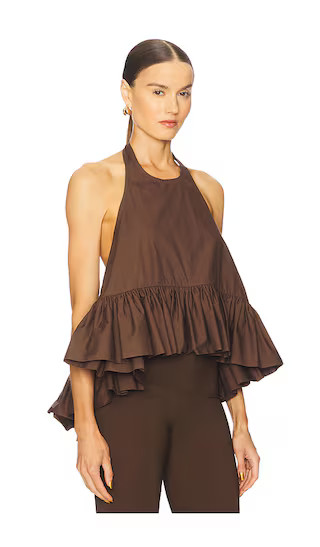 Winston Top in Chocolate | Revolve Clothing (Global)