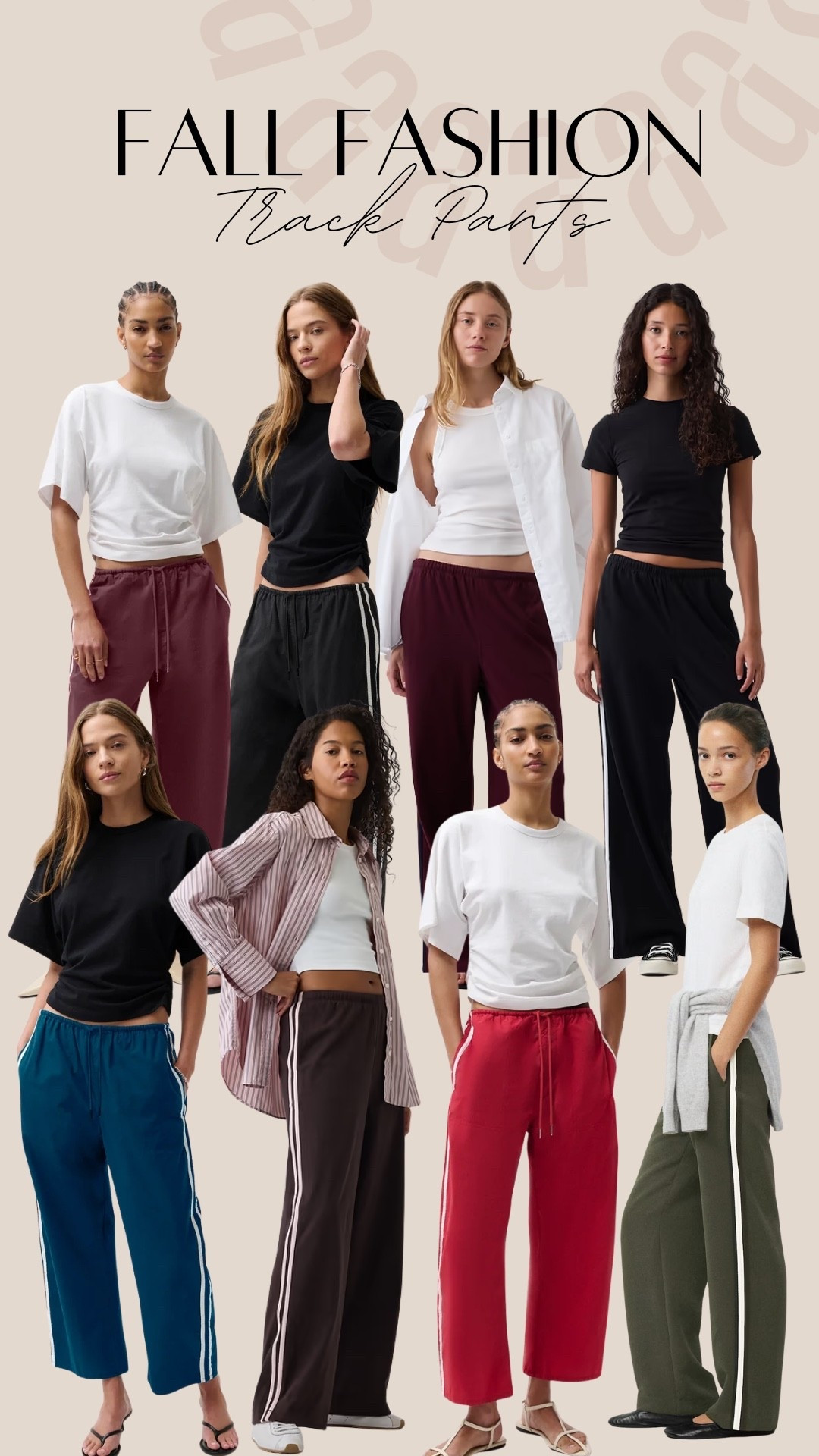 A fall fashion must! Track pants that look elevated but are so comfy to wear all day long!

#LTKNYFW #LTKootd #LTKSeasonal