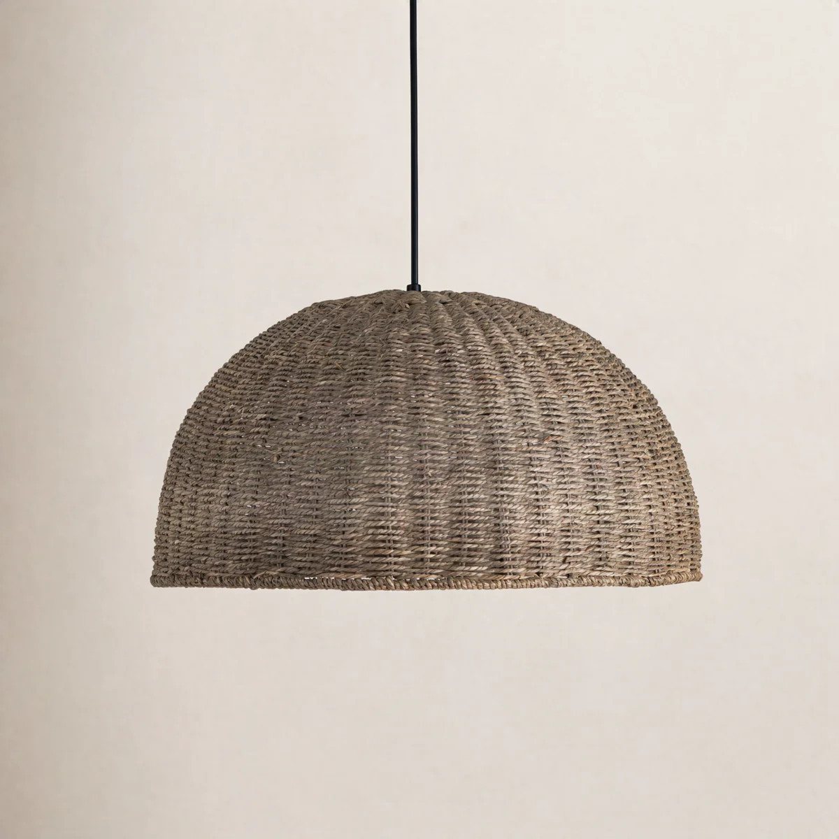 Durant 3 - Light Matte Black Dome Pendant | Wayfair North America
