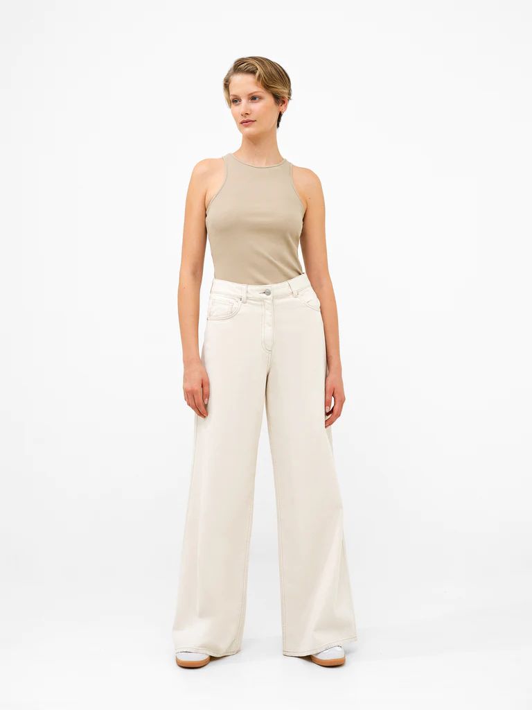 Denver Denim Relaxed Wide Leg Jeans | French Connection (UK)