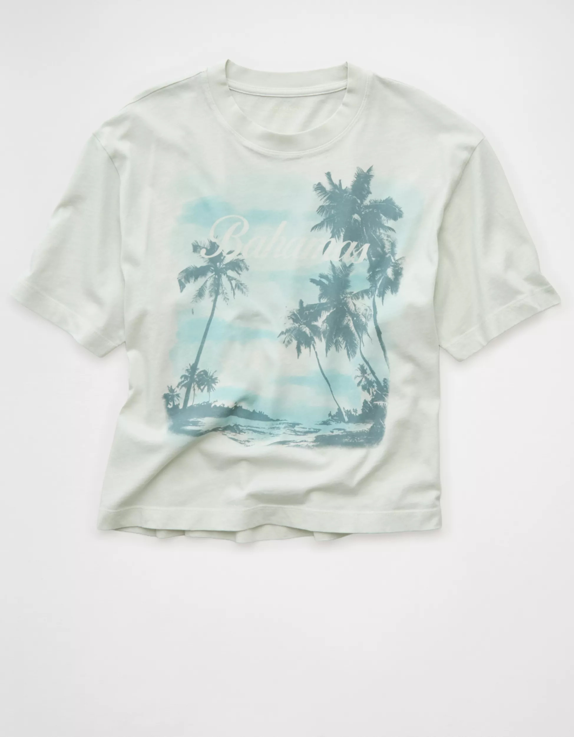AE Boxy Bahamas Graphic T-Shirt | American Eagle Outfitters (US & CA)