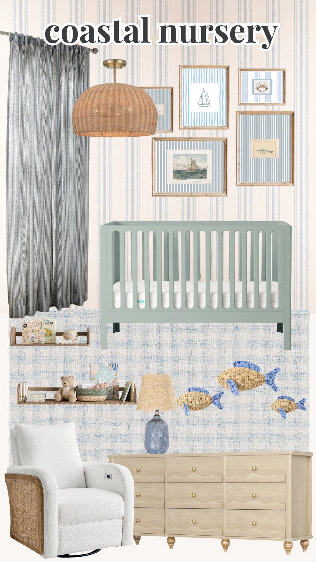 coastal nursery, coastal baby room, beachy nursery decor, coastal nursery ideas, coastal baby nursery, blue and white nursery, neutral nursery decor, seaside nursery, coastal chic nursery, beach house nursery, soft nursery decor, baby room inspiration, nursery design ideas, coastal home decor, light and airy nursery, serene nursery design, ocean inspired nursery, nautical nursery decor, coastal farmhouse nursery, gender neutral nursery, calming nursery space, nursery makeover ideas, coastal style baby room, woven textures nursery, natural nursery decor, nursery wall decor, beach themed nursery, cottage coastal nursery, modern coastal nursery, dreamy baby room, cozy nursery ideas, fresh nursery inspiration, nursery styling ideas, collected home nursery, timeless nursery design