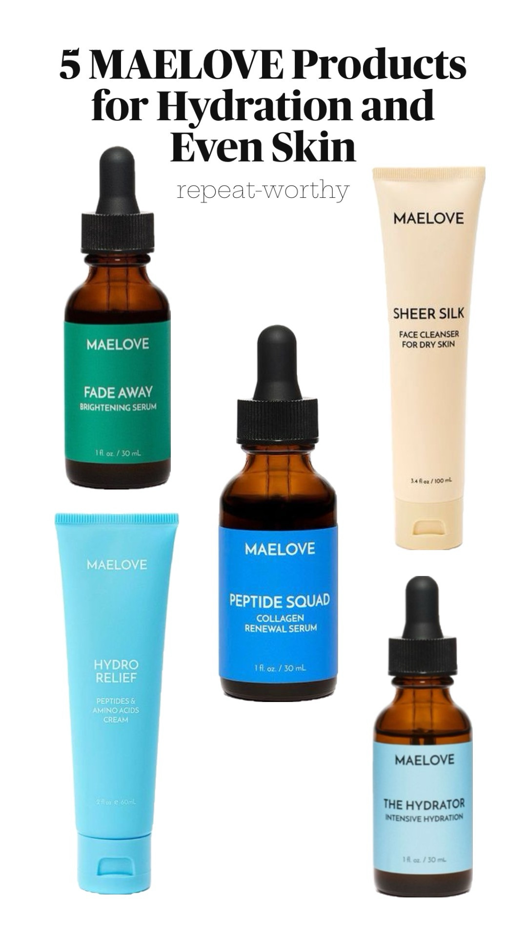 My MAELOVE skincare routine for even skin! ✨ This was a paid post on Instagram, but I can’t say enough good things about this brand. The Fade Away Serum has been a game changer for me! 

#skincare #hydrationboost #dark spots #glowingskin #skincareroutine

#LTKFindsUnder50 #LTKBeauty